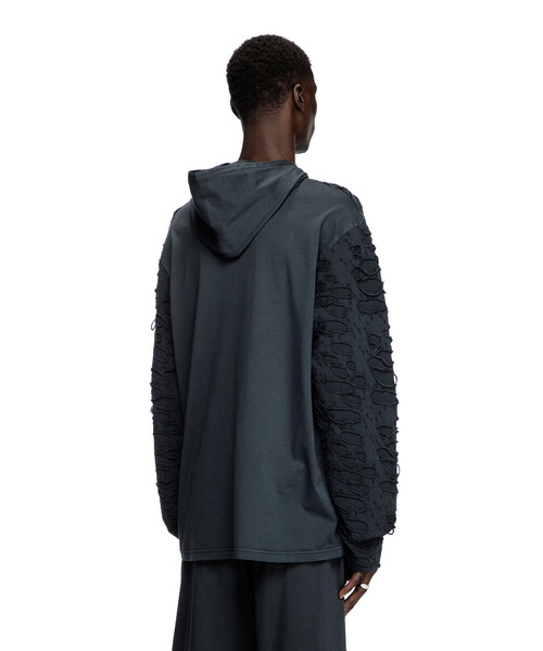 セール】メンズ フーディーTシャツ T-CRANE-LS-HOOD（Tシャツ