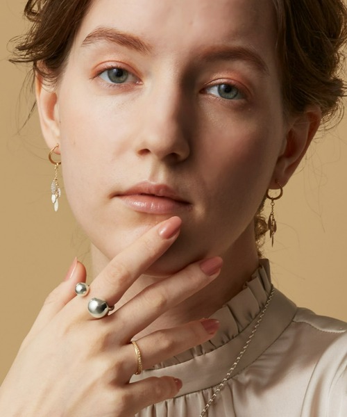 K18ピアス（14144112032）（ピアス（両耳用））｜agete CLASSIC