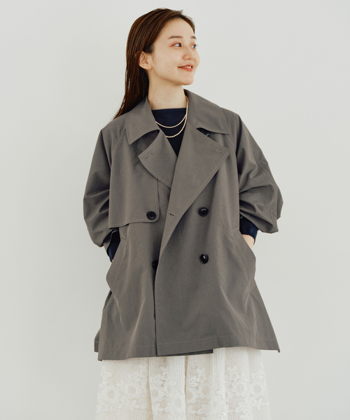 IENA（イエナ）の「Peポプリンオーバーショートコート（その他アウター