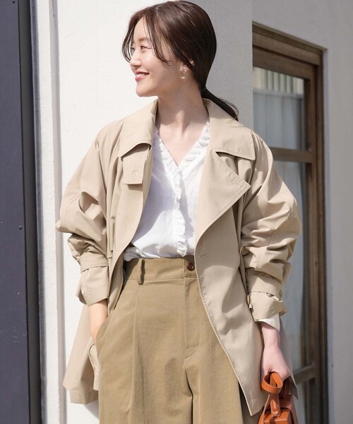 IENA（イエナ）の「Peポプリンオーバーショートコート（その他アウター