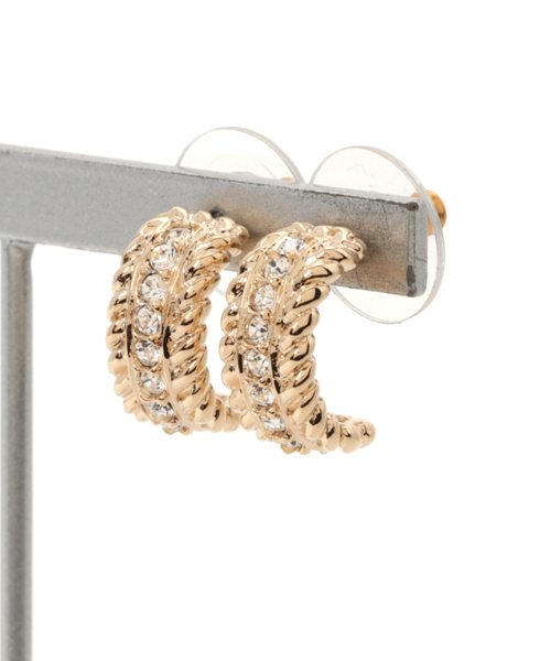 Grosse（グロッセ）の「[Grosse/グロッセ]Fringe ピアス ゴールド