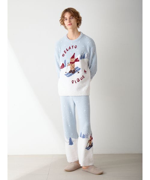 gelato pique（ジェラートピケ）の「【HOLIDAY】【HOMME】スキーベア