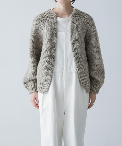 かぐれ（カグレ）の「ペルーローゲージカーディガン（ニット/セーター
