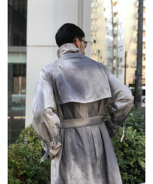 YOKE（ヨーク）の「YOKE/ヨーク/SPRAY PRINTED TRENCH SP（トレンチ