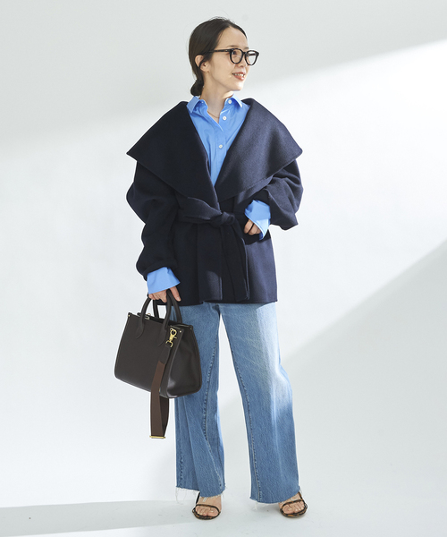 plage（プラージュ）の「ハミルトンワイドカラーショートコート