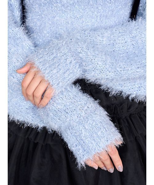 セール】ラメニットアンサンブルプルオーバー（ニット/セーター