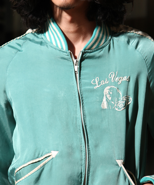 HYSTERIC GLAMOUR（ヒステリックグラマー）の「CASINO刺繍 スカジャン