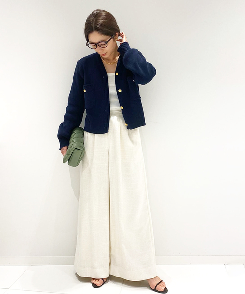 plage（プラージュ）の「《追加》ゴールドボタンニットジャケット2