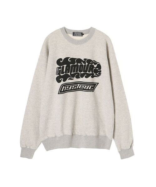 HYSTERIC GLAMOUR（ヒステリックグラマー）の「FIRE LOGO スウェット