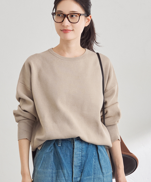 セール】≪追加≫ダブルジャガードプルオーバー（ニット/セーター