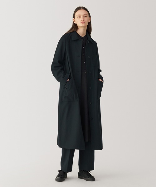MUJI Labo（ムジラボ）の「〔MUJI Labo〕婦人 ウール混ロングコート