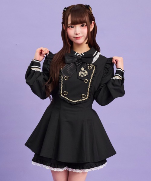 Secret Honey（シークレットハニー）の「ダブルハート釦ゴールド