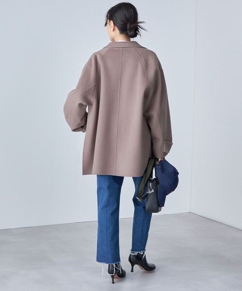 SHIPS（シップス）の「ハミルトン ウール リバー ミディ コート