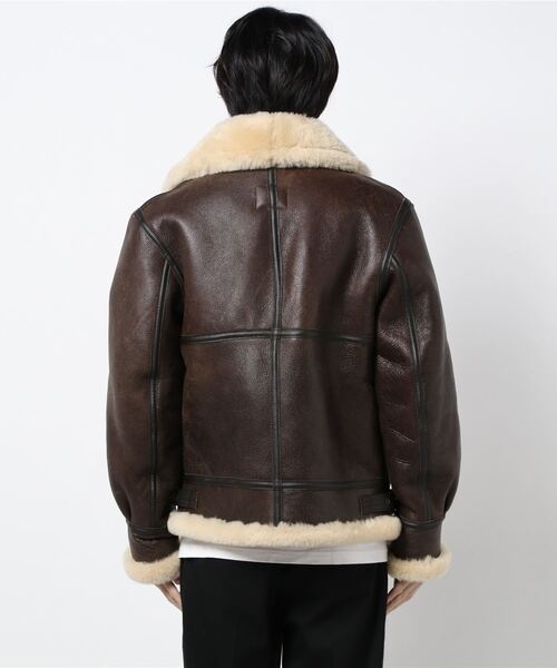 ALPHA】B-3 ムートン フライト ジャケット（ムートンコート）｜AVIREX