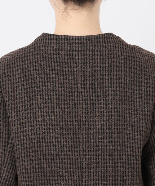 SLOBE IENA（スローブイエナ）の「ループツイードVネックジャケット