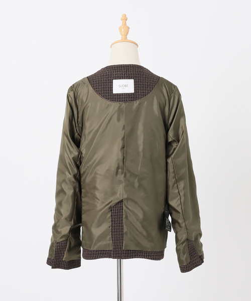 SLOBE IENA（スローブイエナ）の「ループツイードVネックジャケット