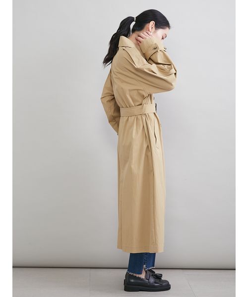 撥水オーバーサイズトレンチコート（トレンチコート）｜Mila Owen