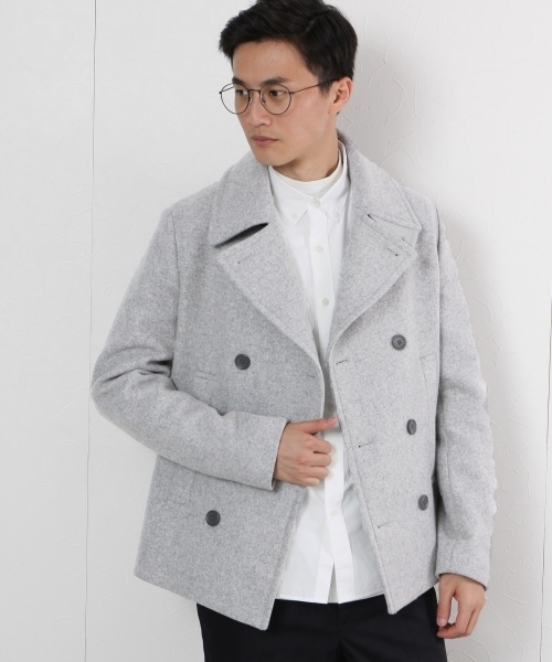セール】メルトンPコート/719570 （ピーコート）｜GLOBAL WORK
