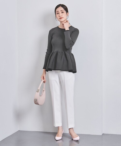 UNITED ARROWS（ユナイテッドアローズ）の「P ペプラム ニット（ニット