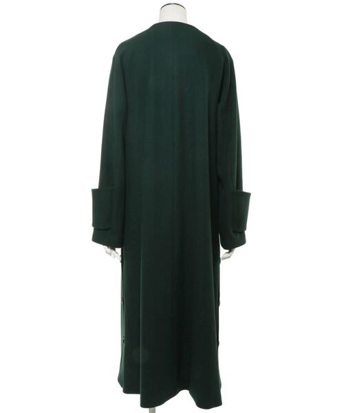 UN3D.（アンスリード）の「ノーカラーカフスコート（ノーカラーコート