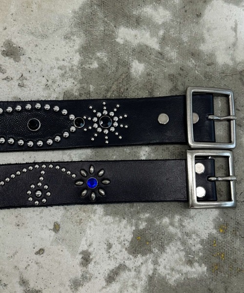 A'GEM/9 × .kom 『A'gem/エージェム』 スティングレースタッズベルト