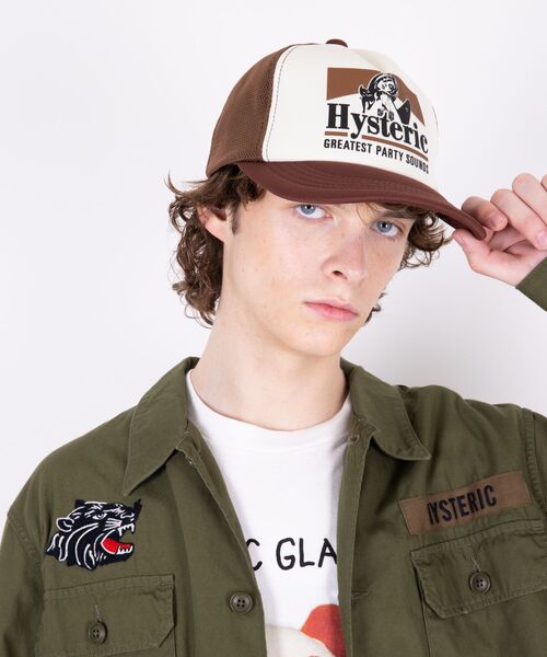 GUITAR GIRL メッシュキャップ（キャップ）｜HYSTERIC GLAMOUR