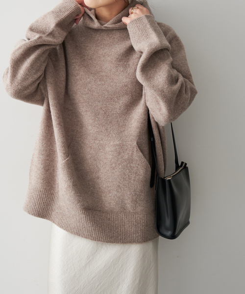 Spick & Span（スピックアンドスパン）の「フーディー ニットプル