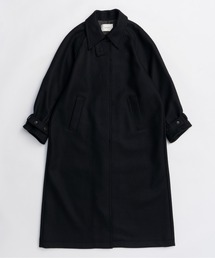 MAISON SPECIAL｜メゾン スペシャルのステンカラーコート（ブラック