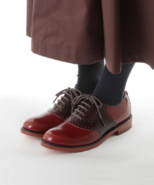 リーガル レディース/【プレミアムライン】革底サドルシューズ（ドレス