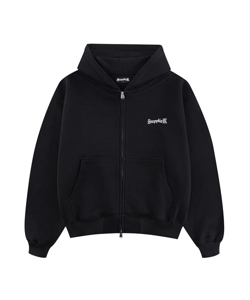セール】SUPPLIER/サプライヤー Cross Zip Hoodie V2 ラインストーン