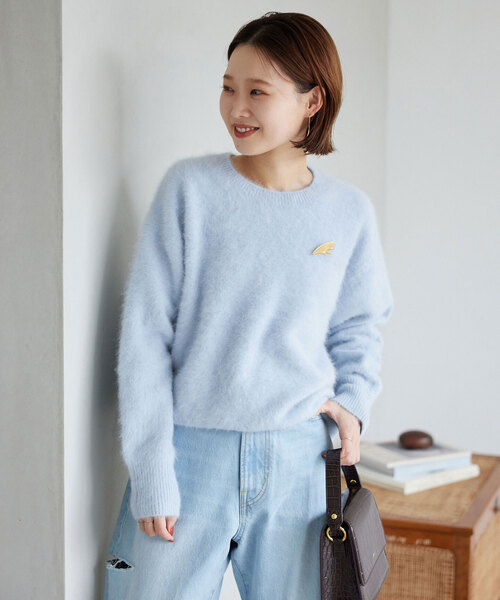 SLOBE IENA（スローブイエナ）の「《追加》フォックスカシミヤプル