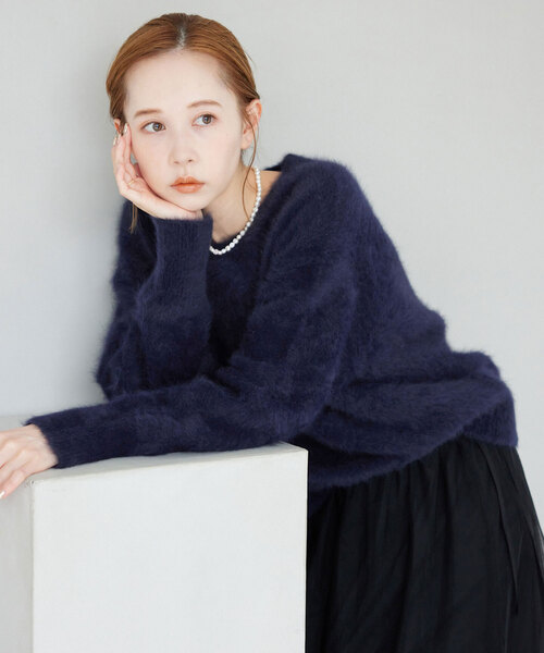 SLOBE IENA（スローブイエナ）の「《追加》フォックスカシミヤプル