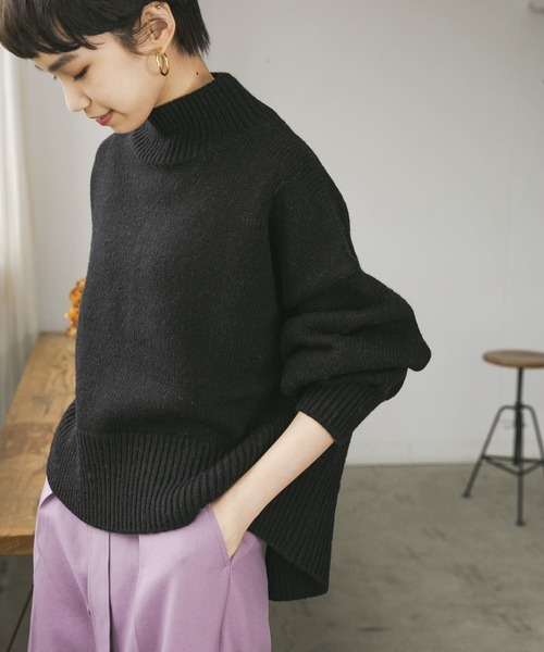 URBAN RESEARCH（アーバンリサーチ）の「タートルスクエアニット