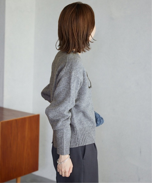 SLOBE IENA（スローブイエナ）の「《追加》cherie刺繍ニット（ニット