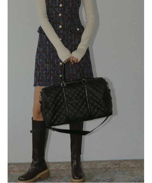 AMAIL（アマイル）の「Quilting boston bag（ボストンバッグ）」 - WEAR