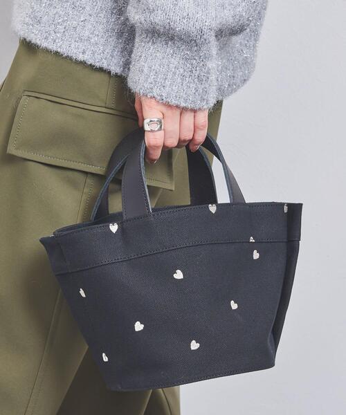 LUDLOW（ラドロー）の「＜LUDLOW＞ハート キャンバス トートバッグ XS