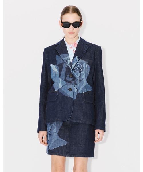 KENZO（ケンゾー）の「'KENZO Rose' エンブロイダリー デニム