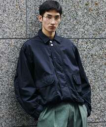 メンズのミリタリージャケット（ブラック/黒色系）ファッション通販