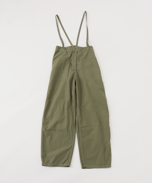 JOHNBULL/ジョンブル】ミリタリーサスペンダーパンツ（カーゴパンツ