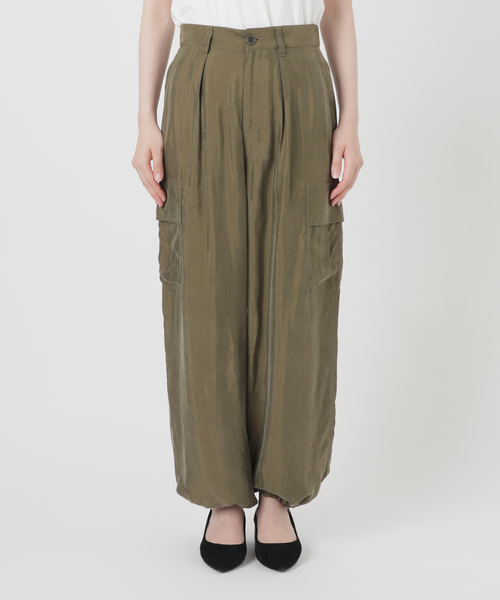 キュプラ カーゴパンツ（カーゴパンツ）｜SLOBE IENA（スローブイエナ