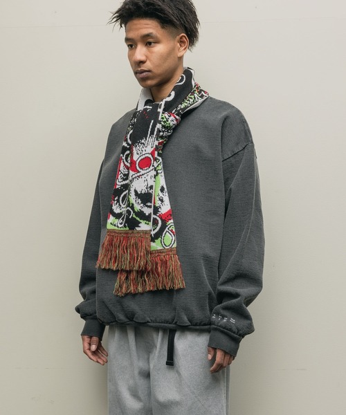 BAL（バル）の「【2021秋冬】JACQUARD KNIT SOCCER SCARF（マフラー