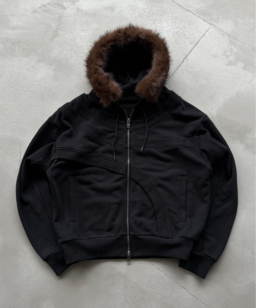 ANDER HUNK（アンダーハンク）の「Asymmetrical Switch Faux Fur