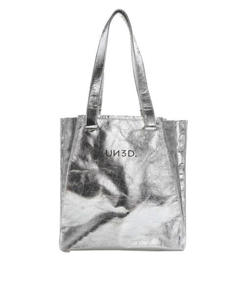 UN3D.（アンスリード）の「METALLIC ORIGAMI TOTE / メタリック