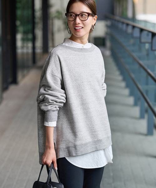 FRAMeWORK（フレームワーク）の「ボートネックワイドスウェット