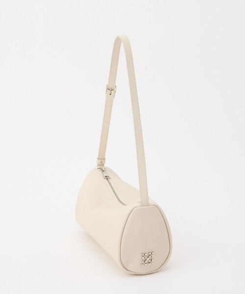 ソフトレザーロールショルダーバッグ（ショルダーバッグ）｜russet