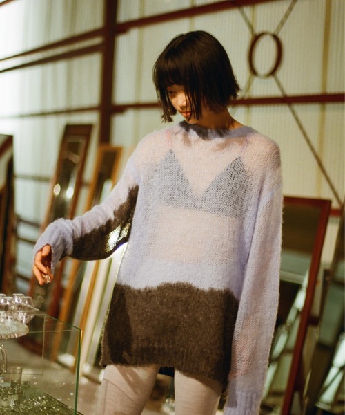 PAMM（パム）の「汽水域のローゲージニット（ニット/セーター）」 - WEAR