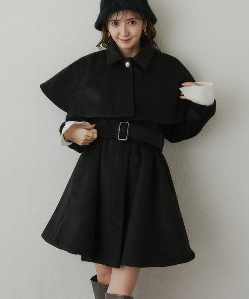 VIOLETTA（ヴィオレッタ）の「4Wayケープカラーコート（その他アウター