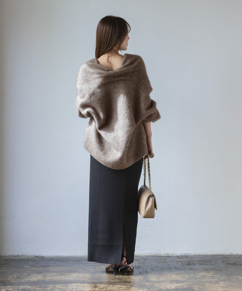 Noble（ノーブル）の「《追加》ファーニットパフカーディガン