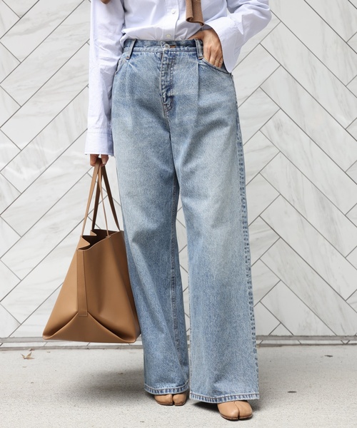 Deuxieme Classe（ドゥーズィエムクラス）の「追加タックバギーデニム