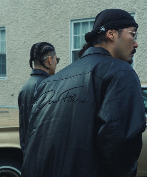 XLARGE×DexFilmz FAUX LEATHER JACKET（その他アウター）｜XLARGE